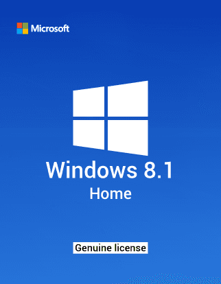 Windows 8.1 Home – Genuine Product Key