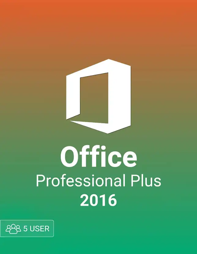 Office 2016 Pro Plus – 5 PC License Key