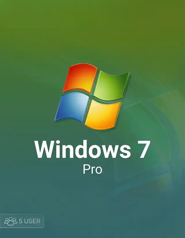 Windows 7 Pro – 5 User License