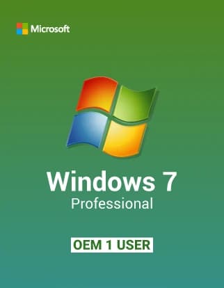 Windows 7 Pro OEM – 1 User License