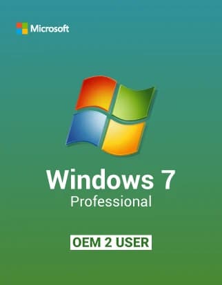 Windows 7 Pro OEM – 2 User License