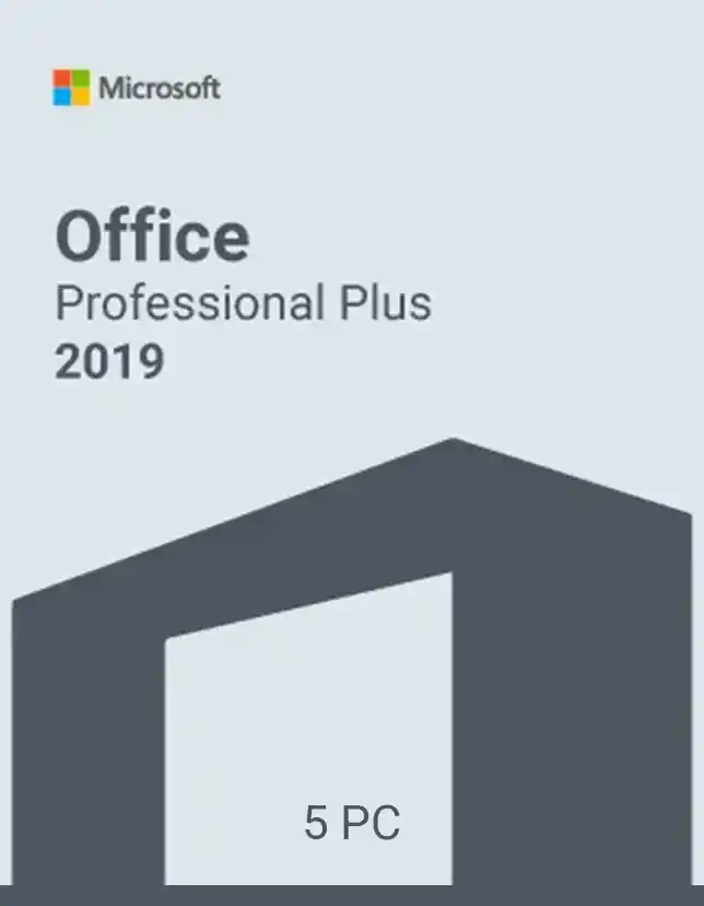 Office 2019 Pro Plus – 5 PC License Key