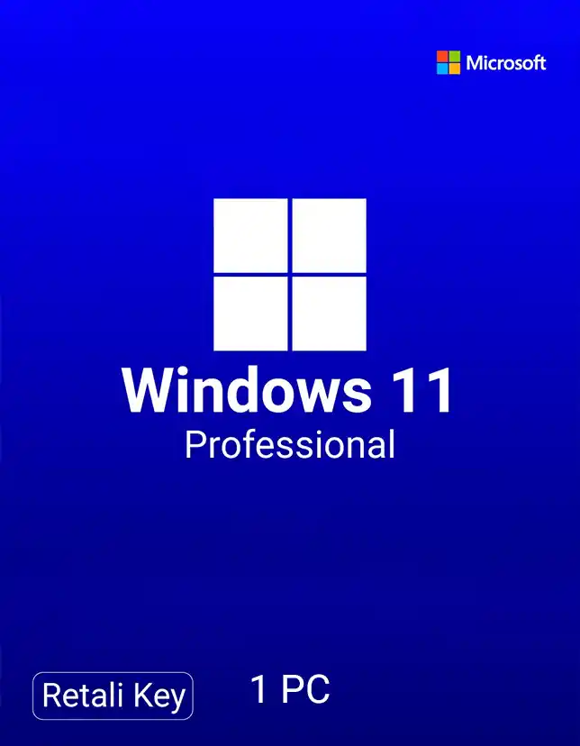 Windows 11 Pro Retail – 1 PC License Key
